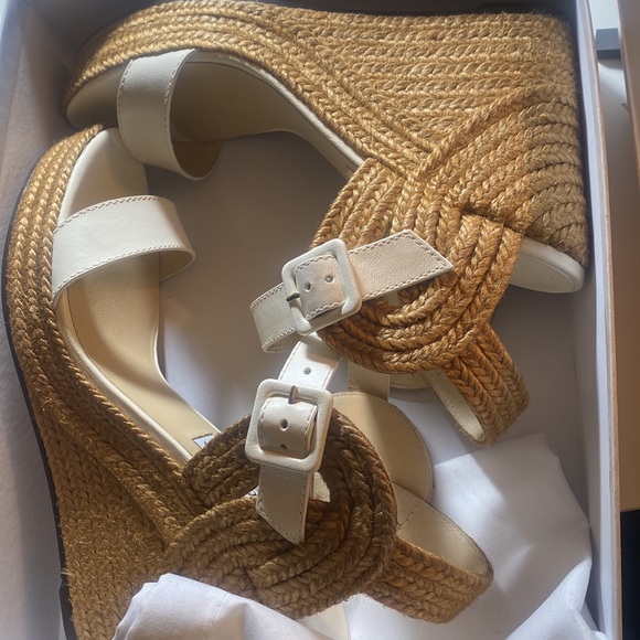 jimmy choo delphi wedge 40 new with box - Picture 2 of 4